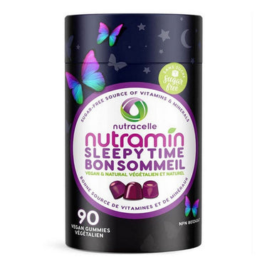 Nutramin, Sleepy Time Vitamin Vegan Gummies, 90 Count
