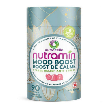 Nutramin, Mood Boost Vitamin Vegan Gummies, 90 Count