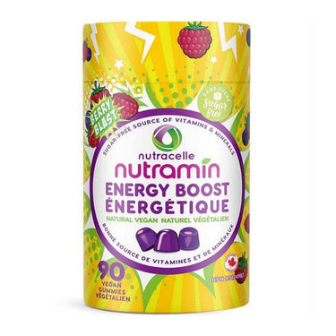 Nutramin, Energy Boost Vitamin Gummies, 90 Count
