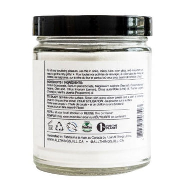 All Things Jill, Scrub And Scour Citrus Plus Mint, 275 Grams