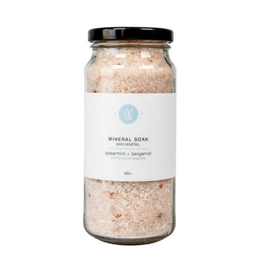Mineral Soak Spearmint Plus Bergamot 525 Grams by All Things Jill