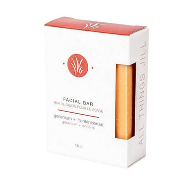 Facial Bar Geranium Plus Frankincense 130 Grams by All Things Jill