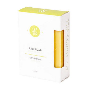 All Things Jill, Lemongrass Bar Soap, 130 Grams