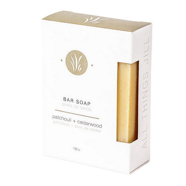 Patchouli Plus Cedarwood Bar Soap 130 Grams by All Things Jill