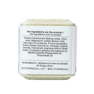 All Things Jill, Eucalyptus Plus Mint Bath Bomb, 105 Grams (4 Count)