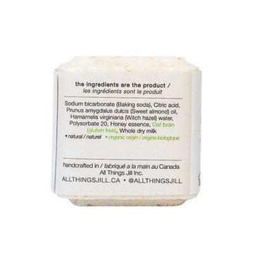 All Things Jill, Milk Plus Oats Bath Bomb, 105 Grams (4 Count)