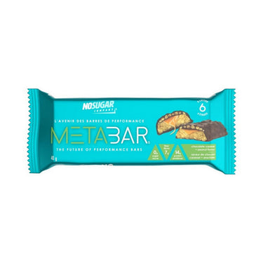Meta Bar Chocolate Caramel Peanut 40 Grams (12 Count) by No Sugar Company
