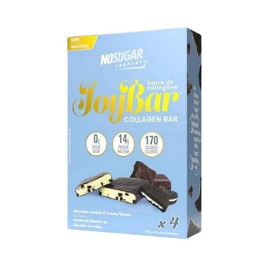 No Sugar Company, Joybar Cookies and Cream, 4 Pack