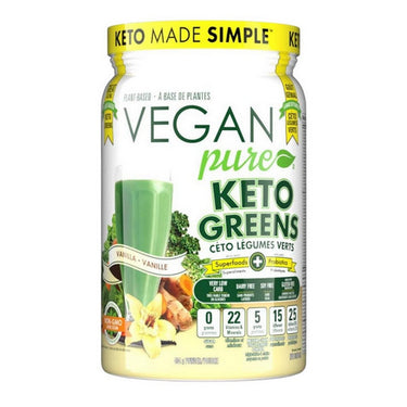 Vegan Pure, Keto Greens Vanilla, 404 Grams