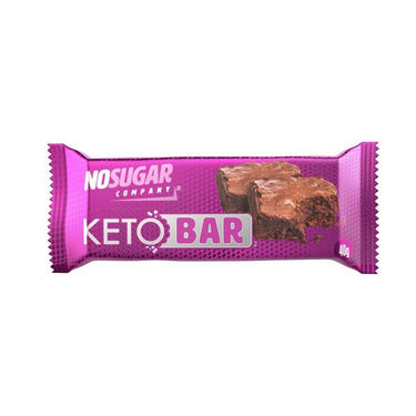 Chocolate Fudge Brownie Bar 40 Grams (12 Count) by No Sugar Company