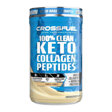 Crossfuel, Keto Collagen Peptides Vanilla, 454 Grams