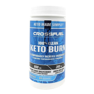 Crossfuel, 100% Clean Keto Burn, 200 Mg, 60 Capsules