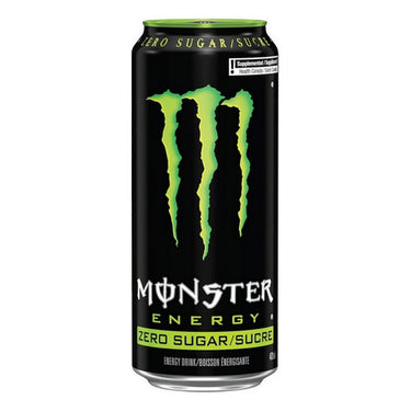 Monster Energy, Zero Sugar Energy Drink, 473 Ml (12 Count)