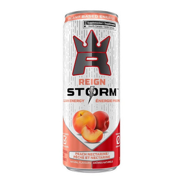 Peach Nectarine Energy Drink 355 Ml (12 Count) by Reign Storm Energy