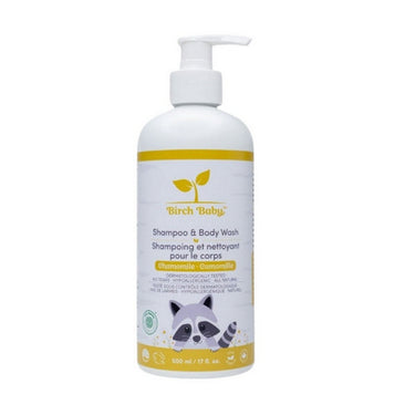 Birch Babe, Shampoo And Body Wash Chamomile, 500 Ml