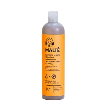 Malte, Natural Shampoo Pear And Citrus, 500 Ml
