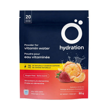 O Hydration, Strawberry And Clementine Exercise Hydratation Mix, 100 Grams