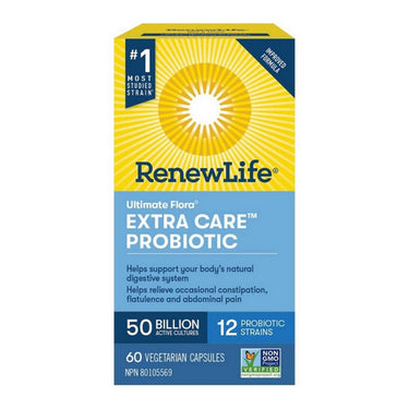 Renew Life, Ultimate Flora Extra Care, 50 Billion, 60 Vegetarian Capsules