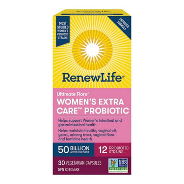 Renew Life, Ultimate Flora Womens Extra Care, 30 Vegetarian Capsules