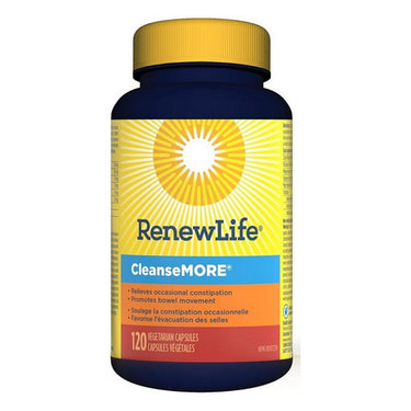 Renew Life, Cleanse More Constipation Relief, 120 Vegetarian Capsules