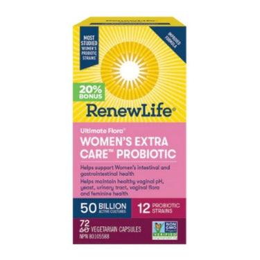 Renew Life, Ultimate Flora Womens Extra Care, 72 Vegetarian Capsules