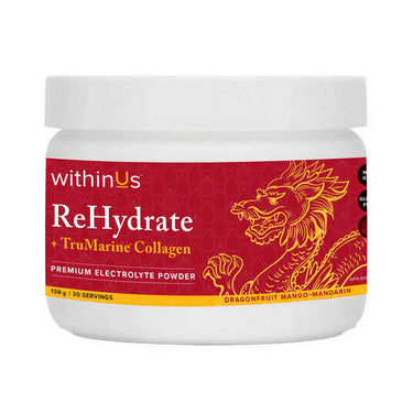 WithinUs, Rehydrate Collagen Jar Dragon Fruit, 159 Grams