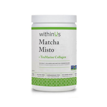 WithinUs, Tru Marine Collagen Plus Matcha Misto, 280 Grams