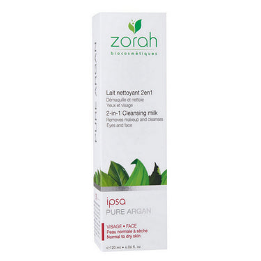 Zorah Biocosmetics, Ipsa 2 In 1 Cleansing Milk, 120 Ml