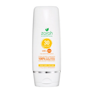 Zorah Biocosmetics, Face And Body Mineral Sunscreen SPF 30, 115 Grams