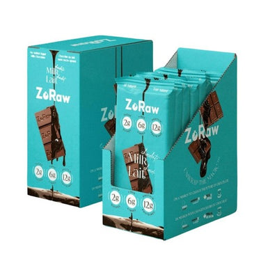 Zoraw Chocolates, Milk Chocolate With Protein, 52 Grams (12 Count)