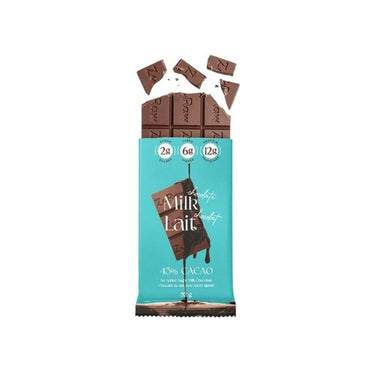 Zoraw Chocolates, Milk Chocolate With Protein, 52 Grams (12 Count)