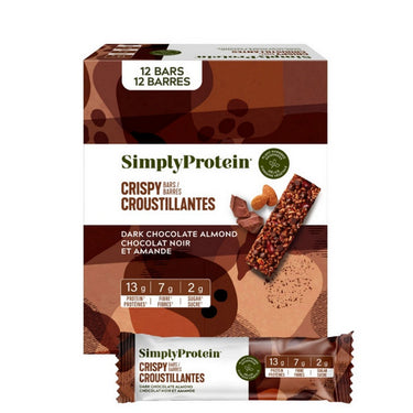 Simply Protein, Dark Chocolate Almond, 40 Grams (12 Count)