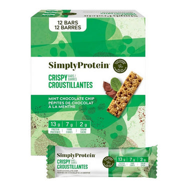 Simply Protein, Mint Chocolate Chip, 40 Grams (12 Count)