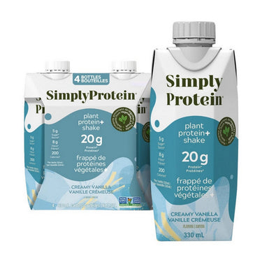 Simply Protein, Vanilla Ready To Drink Protein Shake, 330 Ml (4 Count)
