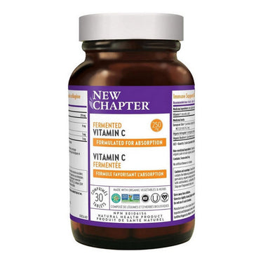 Fermented Vitamin C 30 Tabs by New Chapter