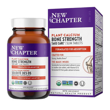 Plant Calcium Bone Strength 180 Tabs by New Chapter
