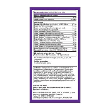 New Chapter, Fermented Zinc Complex, 60 Tabs