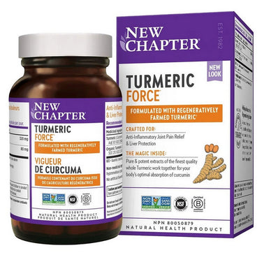 Turmeric Force 60 Caps by New Chapter