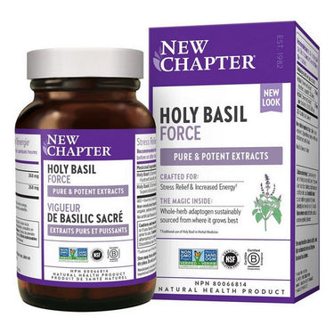 Holy Basil Force 60 Caps by New Chapter