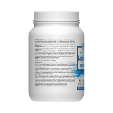 OmegaAlpha, Daily Multi-VitMin Men 50+, 60 Veg Caps