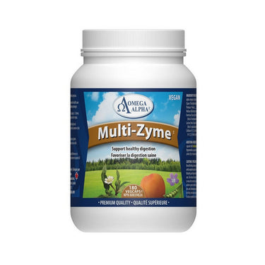 Multi-Zyme 180 Veg Caps by OmegaAlpha