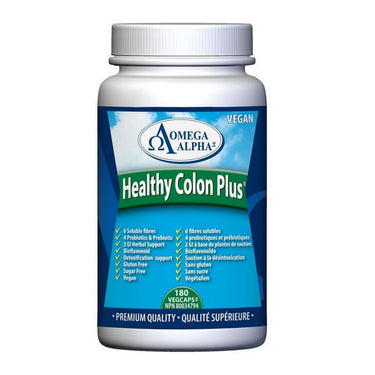 Healthy Colon Plus 180 Veg Caps by OmegaAlpha