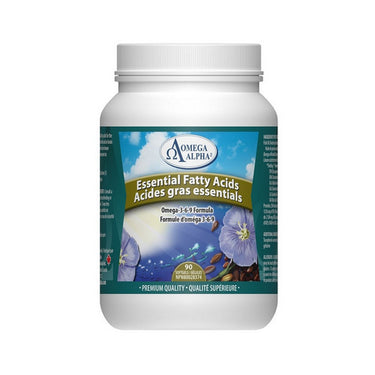 Essential Fatty Acids Omega 3-6-9 90 Softgels by OmegaAlpha
