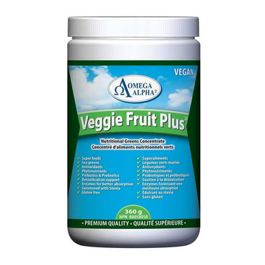 Veggie Fruit Plus 360 Grams by OmegaAlpha