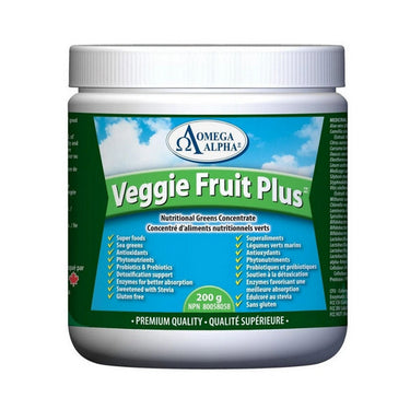 Veggie Fruit Plus 200 Grams by OmegaAlpha