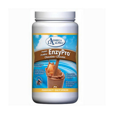 Protein EnzyPro Chocolate 800 Grams by OmegaAlpha