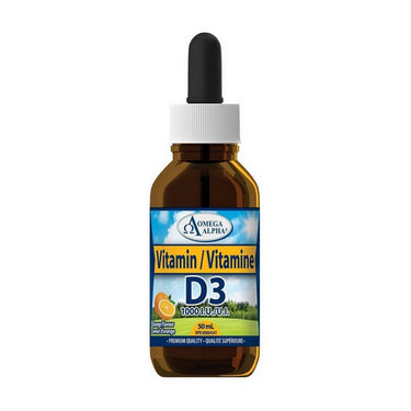 Vitamin D3 Adult Orange Flavoured 50 Ml by OmegaAlpha