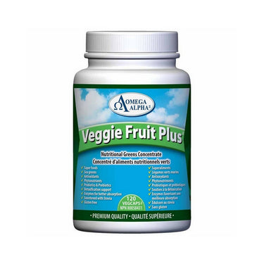 Veggie Fruit Plus 120 Veg Caps by OmegaAlpha