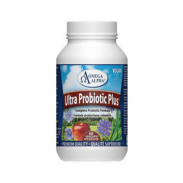 Ultra Probiotic Plus 60 Veg Caps by OmegaAlpha