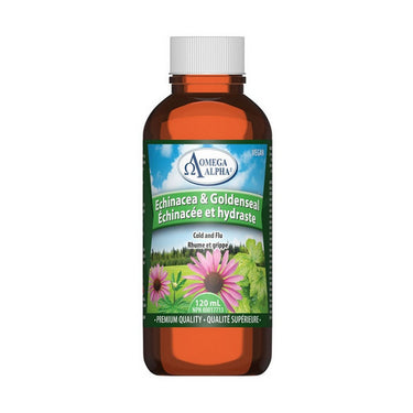 Echinacea And Goldenseal 120 Ml by OmegaAlpha